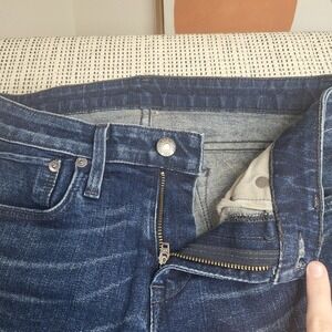 Rag & Bone Jeans Womens 28 Skinny Made in‎ USA Ankle Zip Stretch Denim Vintage